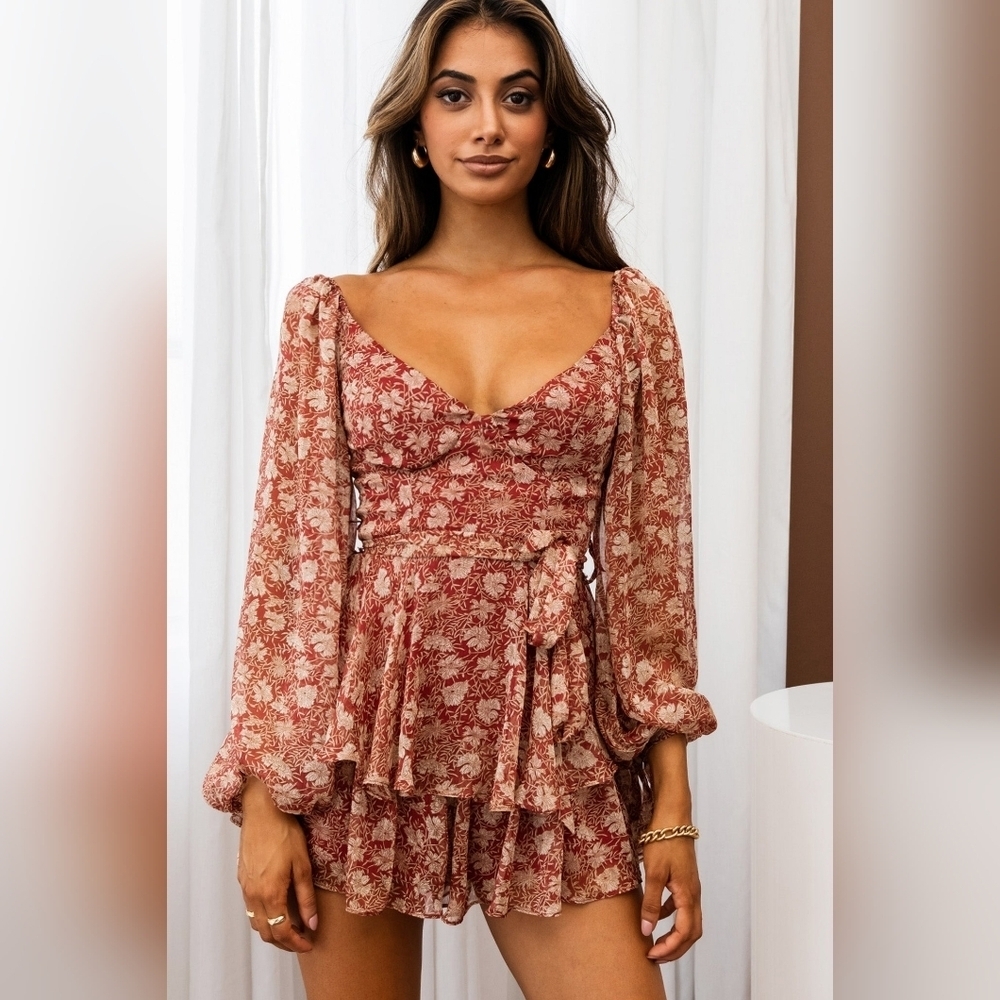 Bohemian Style Romper Size Small by Saints and Secrets NWT
